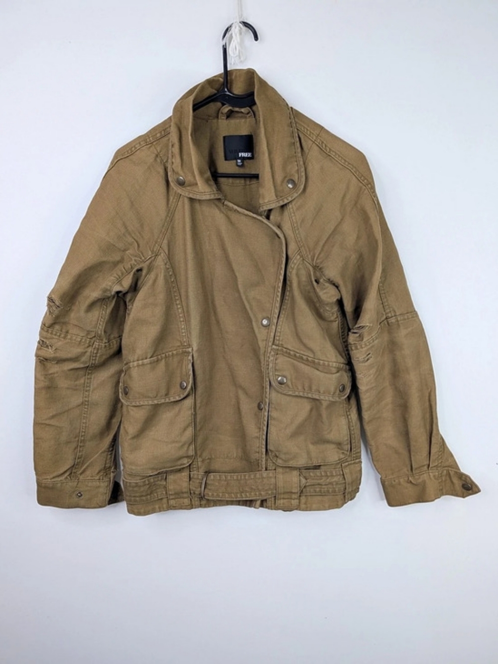 Wilfred Aritzia Distressed Women's Utility Jacket  XS